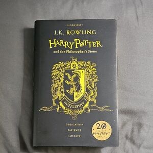 Harry Potter and the Philosopher's Stone Book Hufflepuff